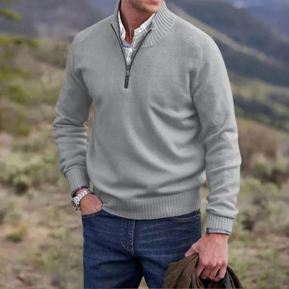 Russell | Men's Quarter-Zip Sweater