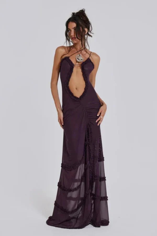 Alondra | Flowing Sunset Maxi Dress