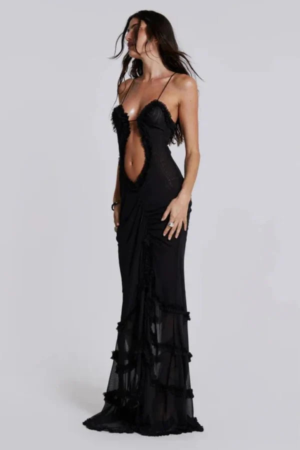 Alondra | Flowing Sunset Maxi Dress