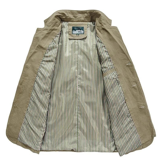Monty | Notch Lapel Two-Button Blazer
