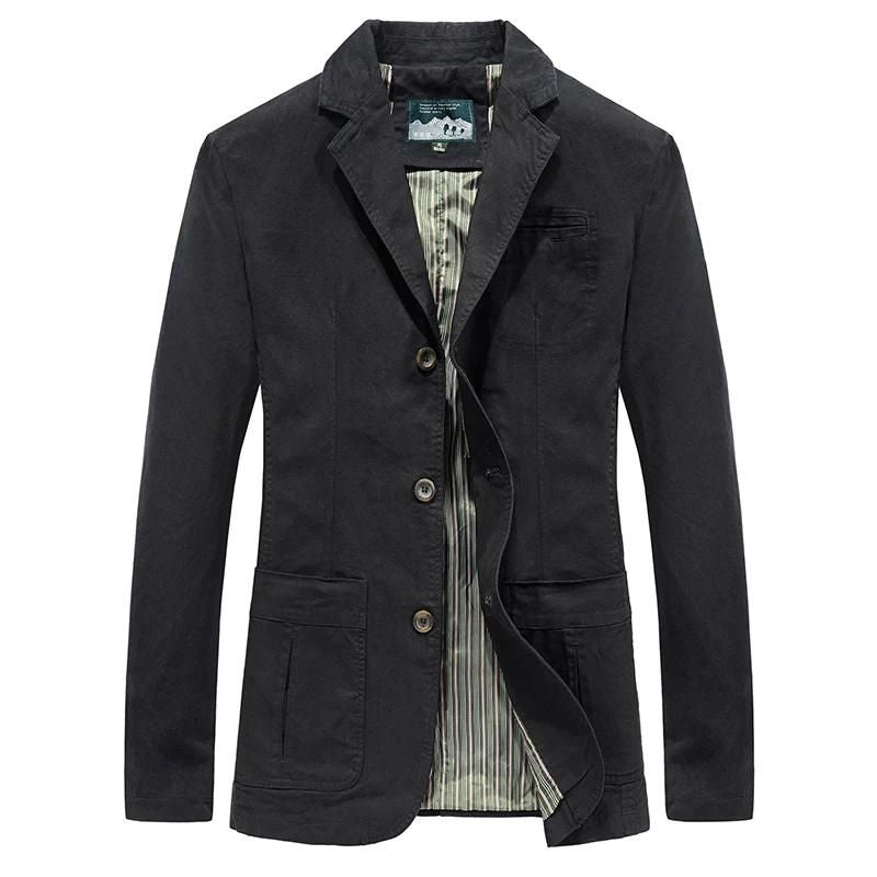 Monty | Notch Lapel Two-Button Blazer