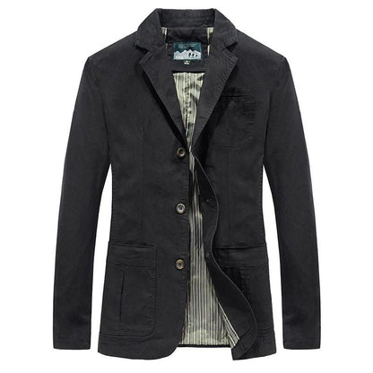 Monty | Notch Lapel Two-Button Blazer