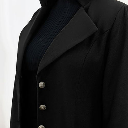 Elise | Tailored Longline Wool-Blend Coat