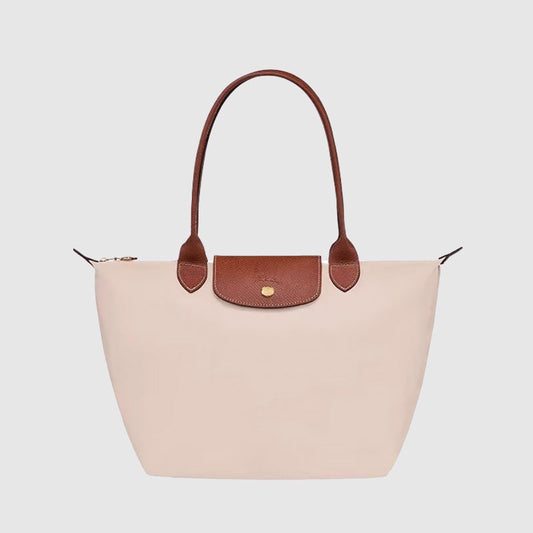 Valentina Rossi Tote Bag with Leather Trim