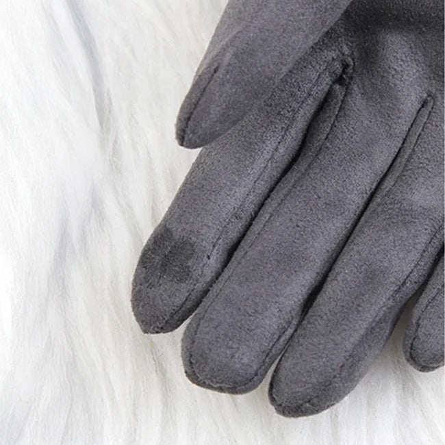 VeluLuxe Faux Fur Winter Gloves