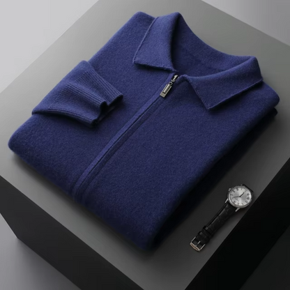 Robert | Men's Zip Up Sweater