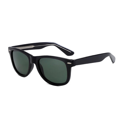 Vintage Square Sunglasses with Polarized Lenses
