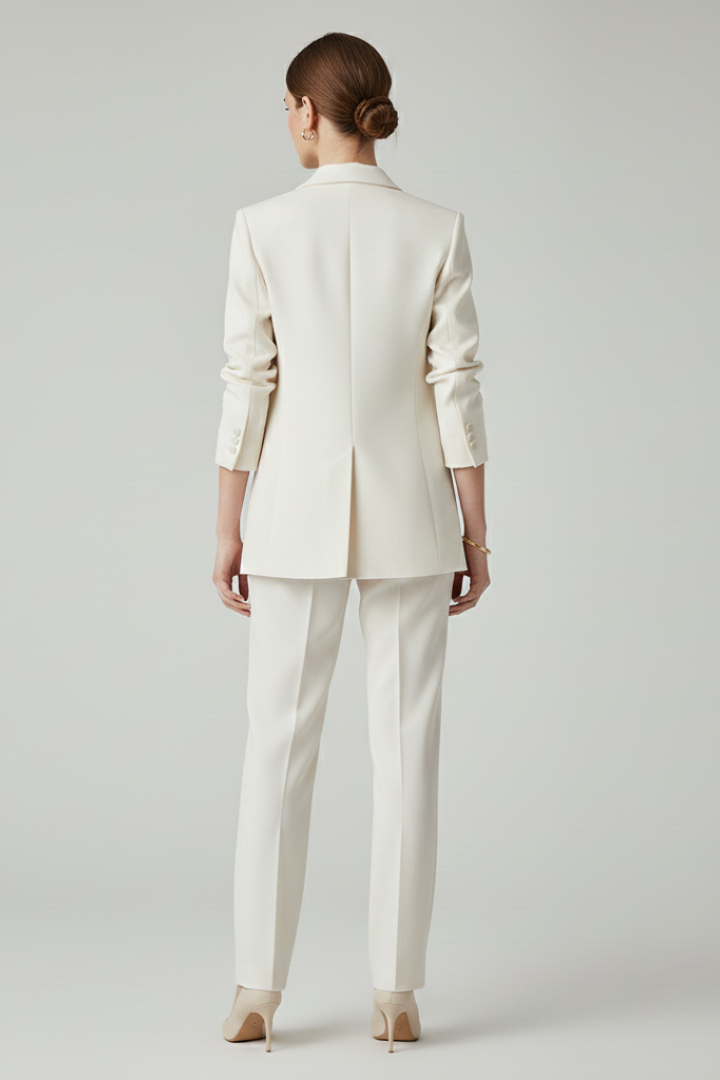 Harlow | Women's Blazer and Straight-Leg Trouser Set