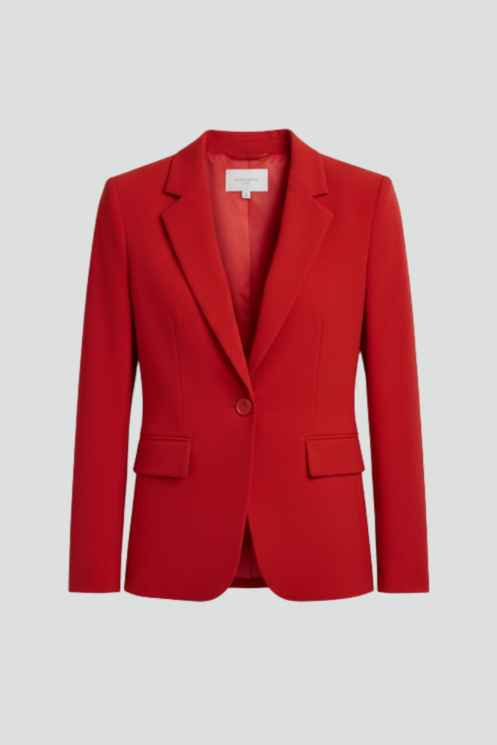 Evie | Women's Single Button Notch Lapel Blazer
