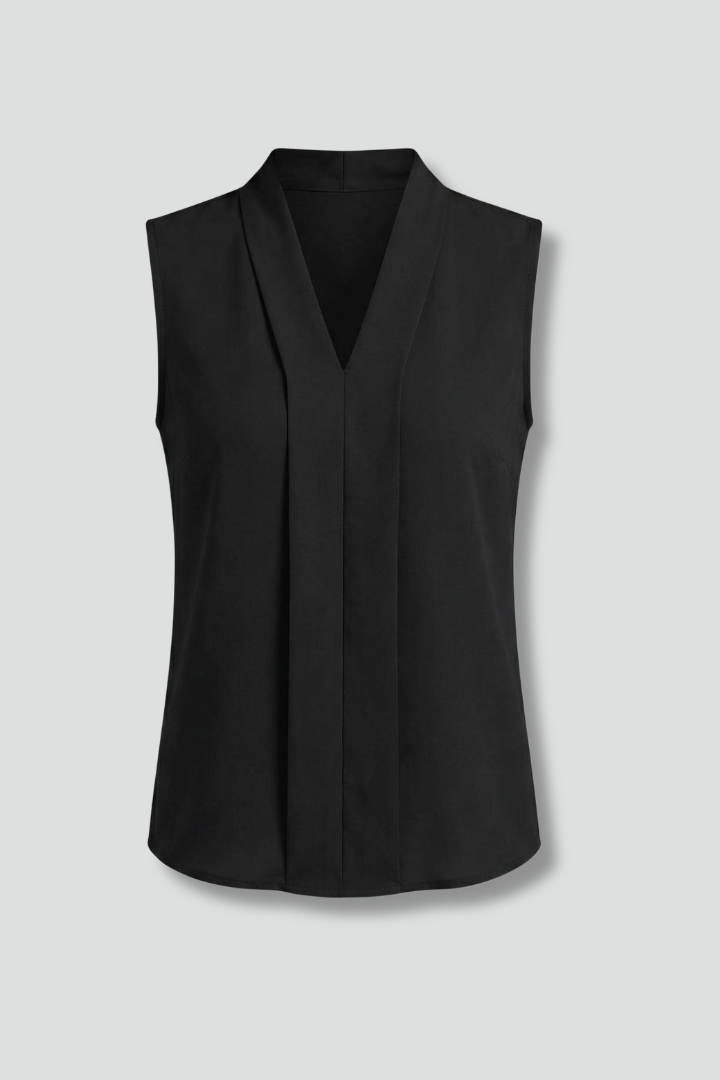 Blythe | Women's V-Neck Sleeveless Blouse