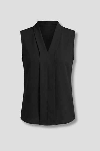 Blythe | Women's V-Neck Sleeveless Blouse