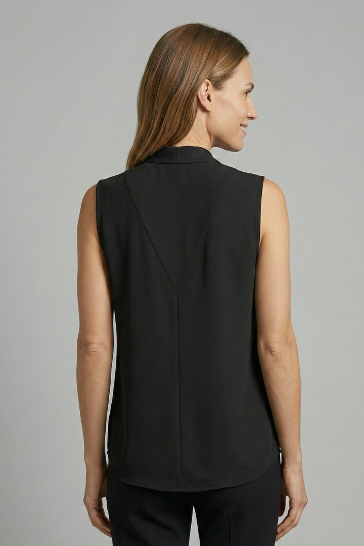 Blythe | Women's V-Neck Sleeveless Blouse