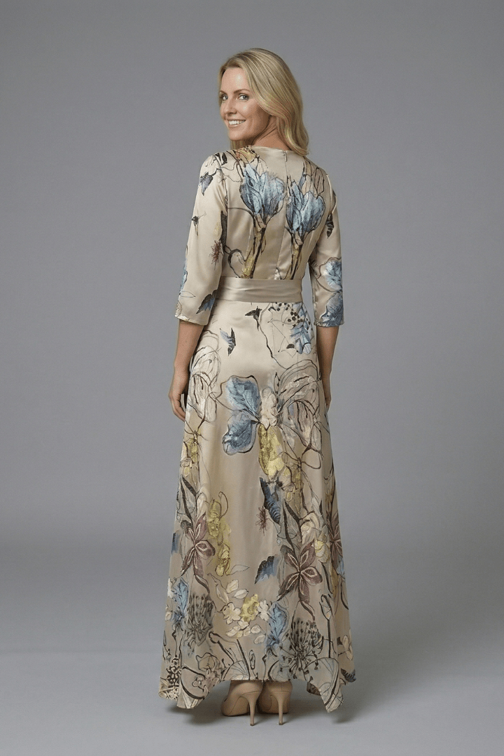 Grace | Floral Wrap Maxi Dress Women