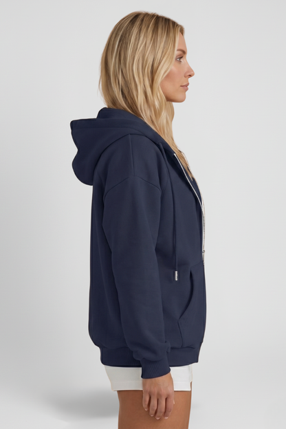 Storm | Women's Hooded Asymmetric Zip Jacket