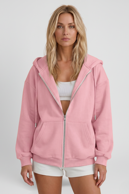 Storm | Women's Hooded Asymmetric Zip Jacket