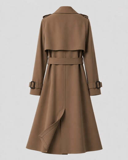 Ximena | Women's Long Belted Trench Coat