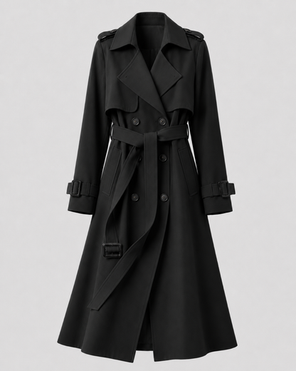 Ximena | Women's Long Belted Trench Coat