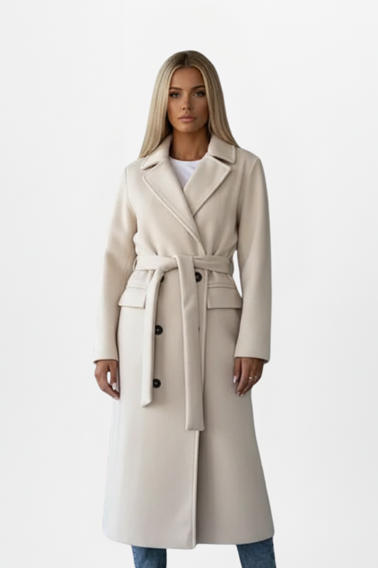 Charlotte Beaumont | Women's Double Breasted Long Coat