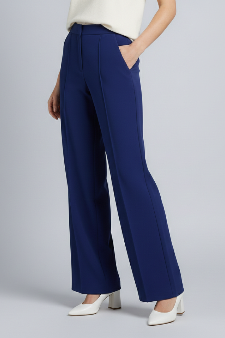 Lyric | Women's High Waist Pleated Palazzo Trousers