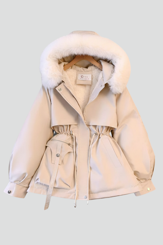 Sloane | Women's Hooded Drawcord Parka Jacket