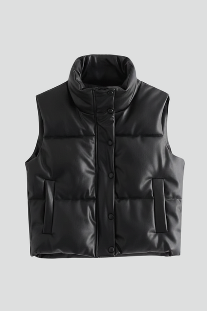 Arlo | Women's Sleeveless Zip Closure Gilet Jacket