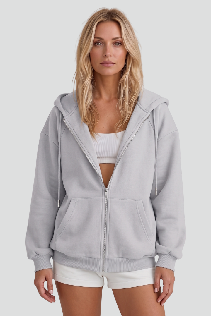 Storm | Women's Hooded Asymmetric Zip Jacket