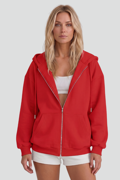 Storm | Women's Hooded Asymmetric Zip Jacket