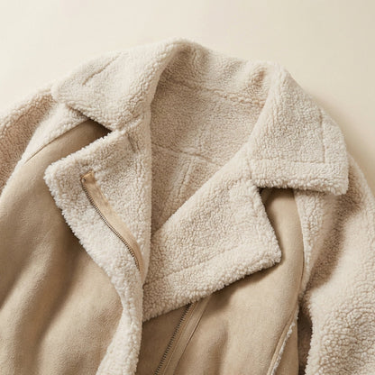 Ivy | Women's Asymmetrical Wide Lapel Zip Jacket