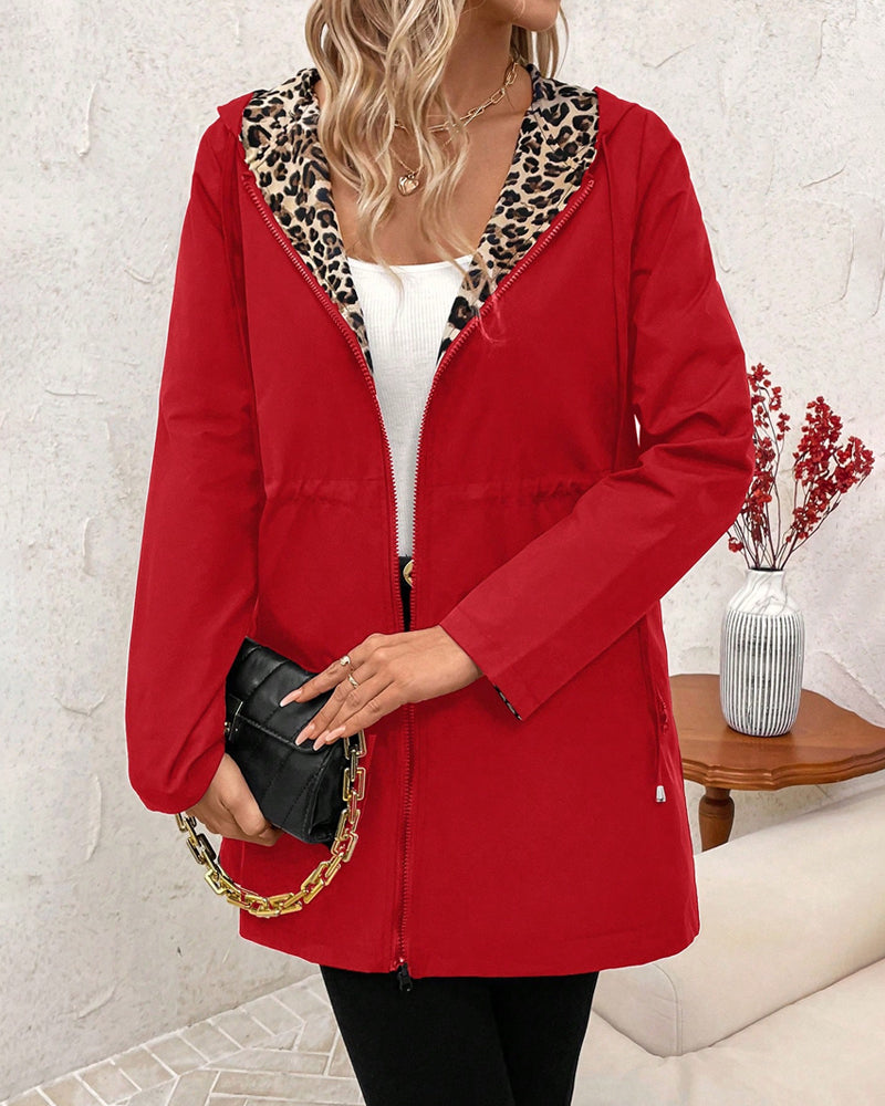 Scarlett | Women's Mid-Length Drawstring Waist Coat
