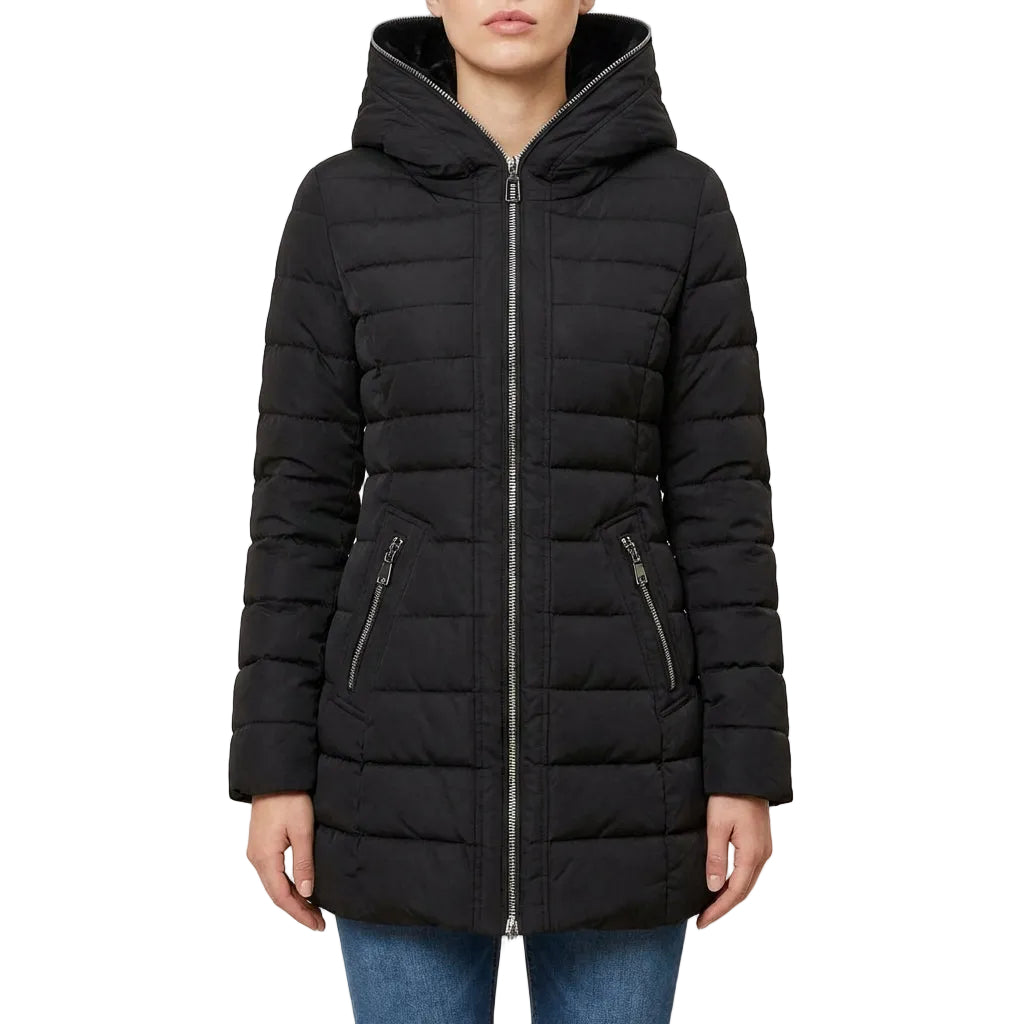Stella | Women's Hooded Long Puffer Coat