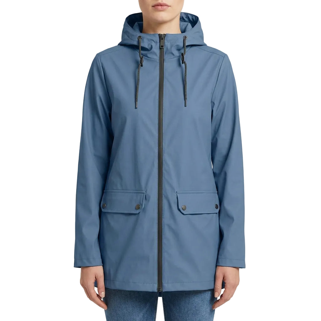 Brooke | Women's Hooded Drawstring Rain Jacket