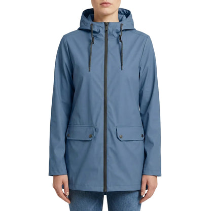 Brooke | Women's Hooded Drawstring Rain Jacket