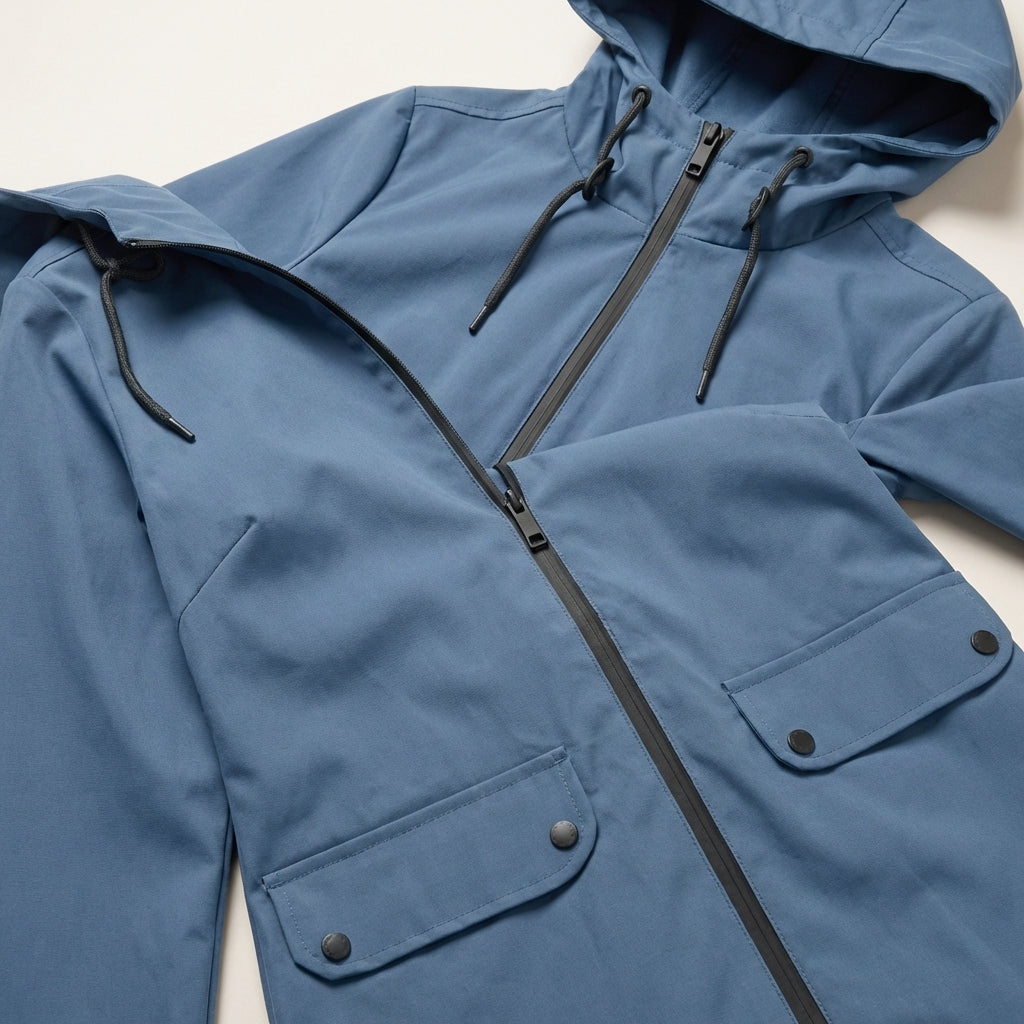 Brooke | Women's Hooded Drawstring Rain Jacket
