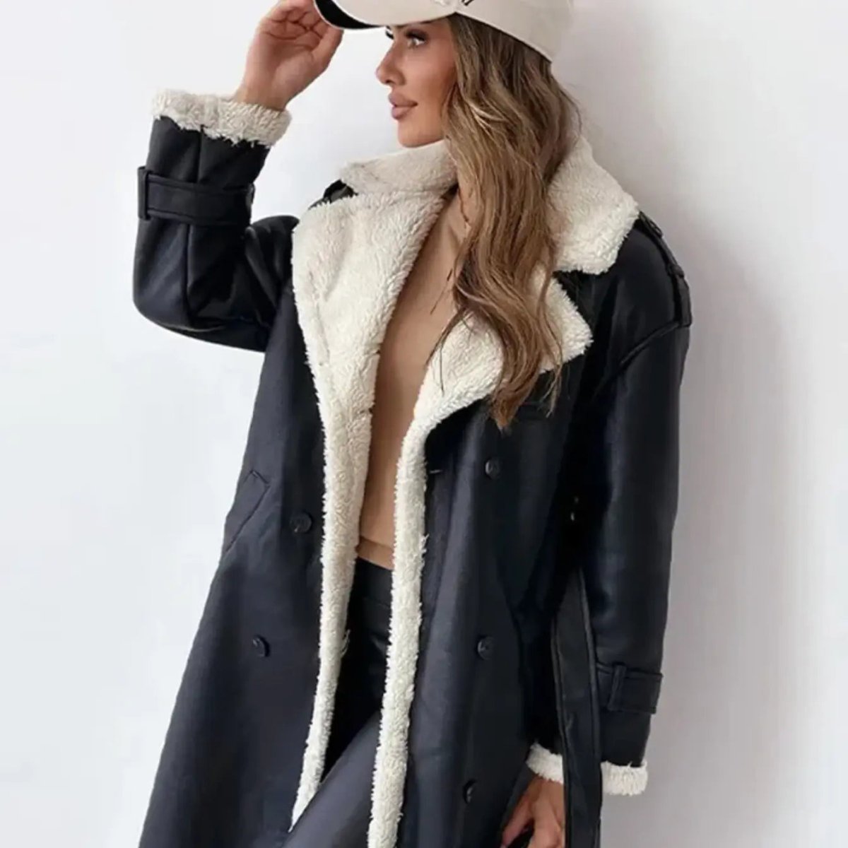 Vivienne | Luxe Shearling Winter Coat