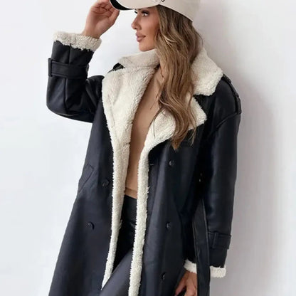 Vivienne | Luxe Shearling Winter Coat