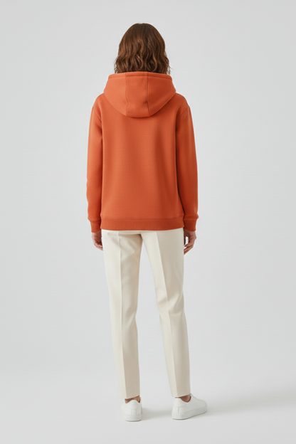 Harper | Women's Sherpa Lined Ribbed Cuff Pullover Hoodie