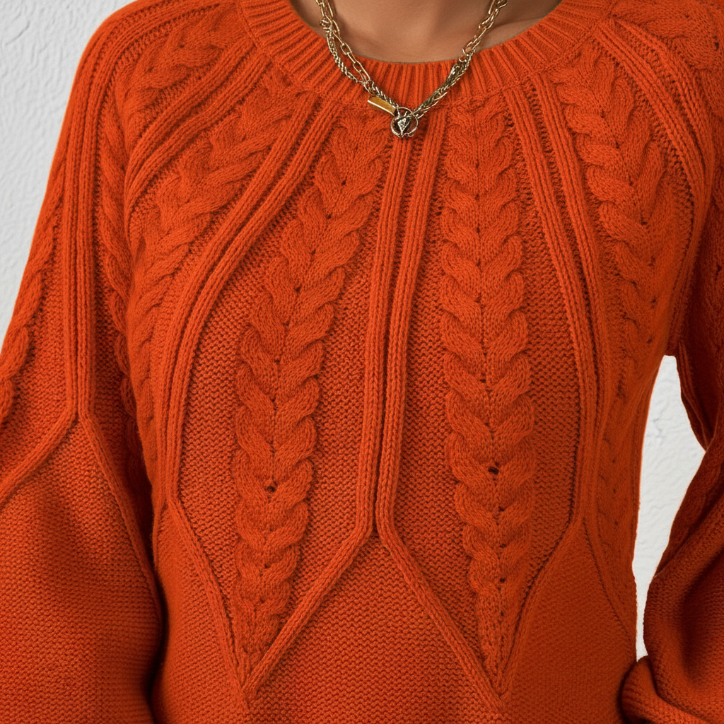 Aurora | Cable Knit Sweater