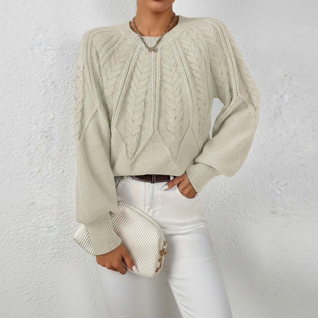Aurora | Cable Knit Sweater