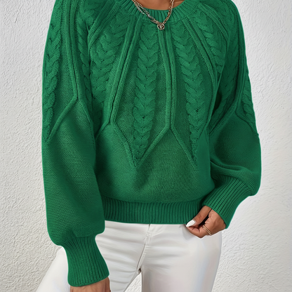 Aurora | Cable Knit Sweater
