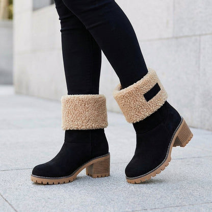 Charlotte | Cosy Fleece-Lined Winter Ankle Boots