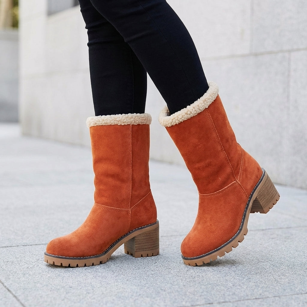Charlotte | Cosy Fleece-Lined Winter Ankle Boots