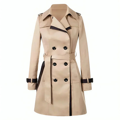 Sarah | Women's Double-Breasted Trench Coat
