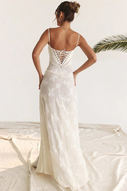 Isabella Laurent | Elegant Floral Maxi Dress Women