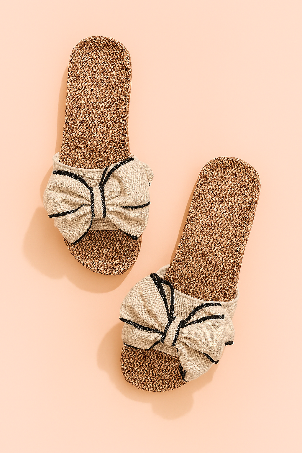 Zuzanna | Bow Detail Slide Sandals