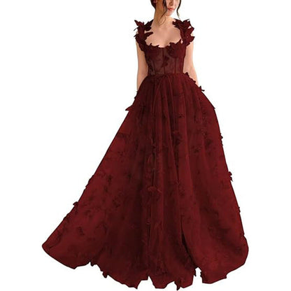 Floral Formal Maxi Dress For Women