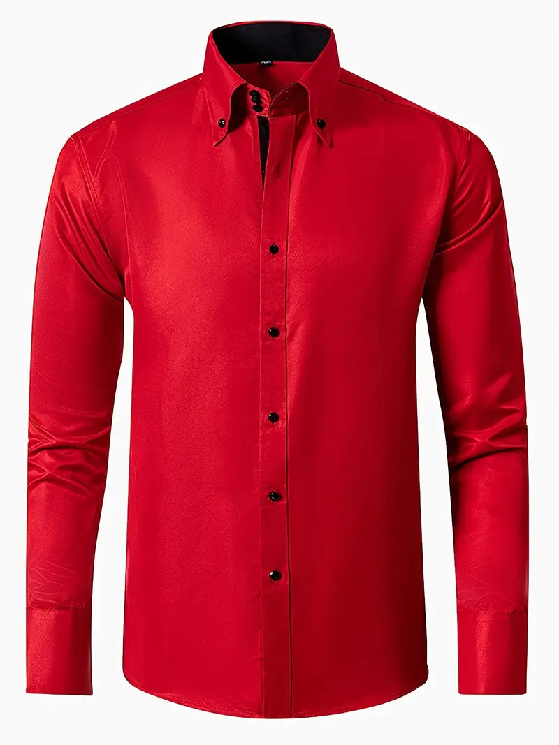 Charles | Elegant Formal Shirt with Buttons