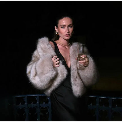Women's Warm Winter Coat Faux Fur