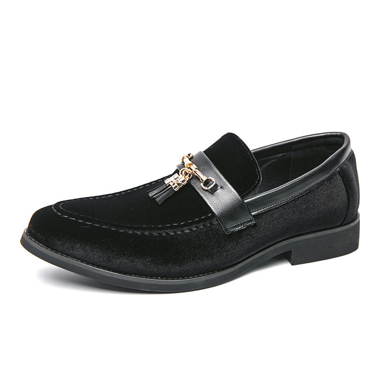 Archer | Men's Tassel Suede Loafers