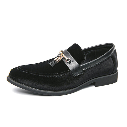 Archer | Men's Tassel Suede Loafers