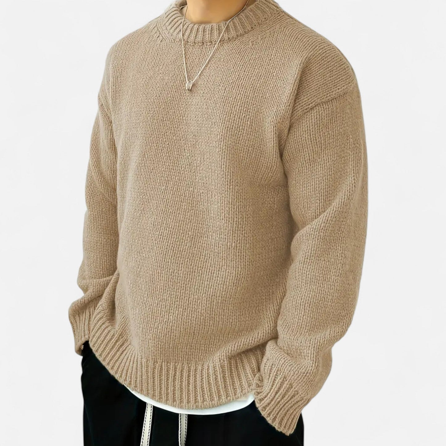 Luca | Relaxed Knit Sweater For Men